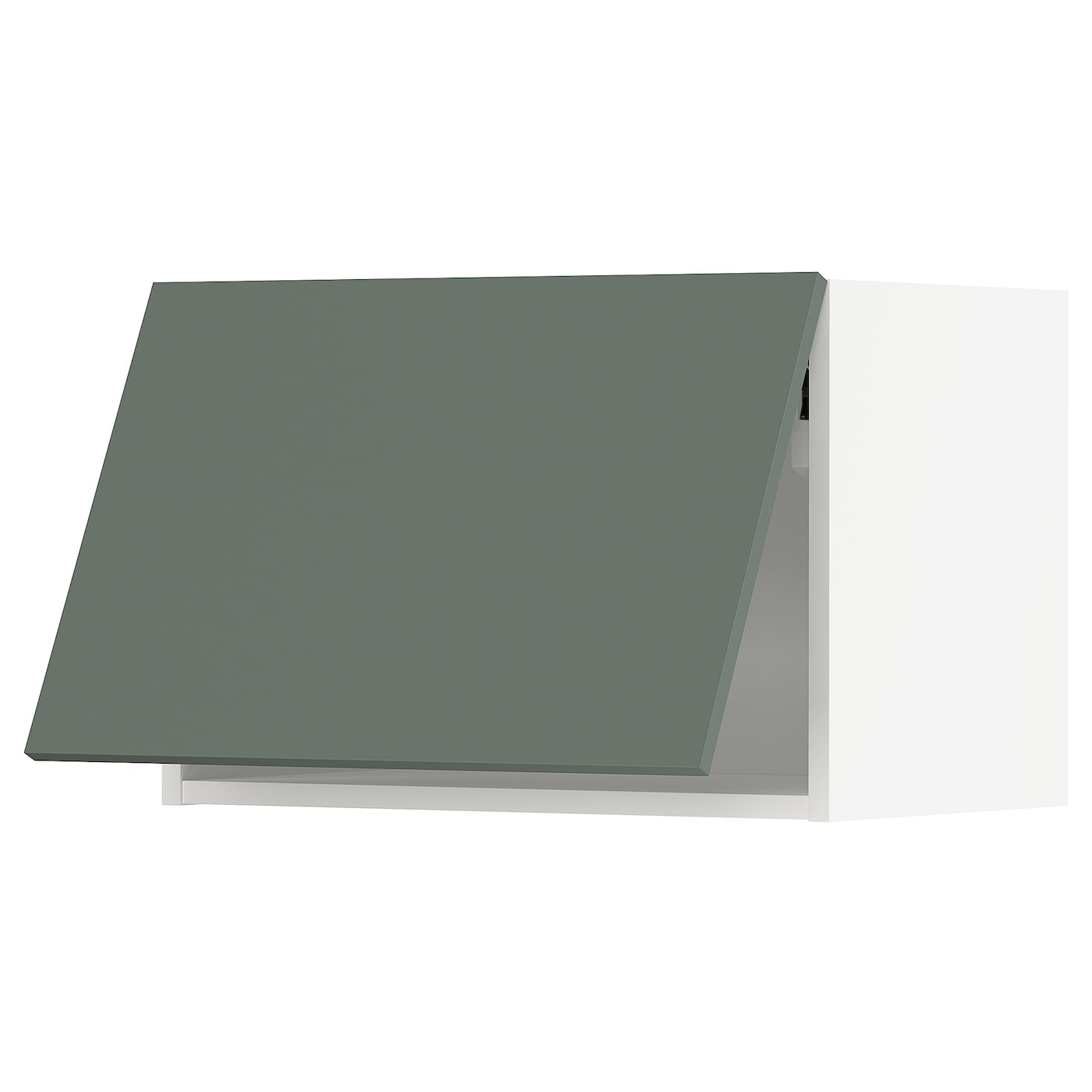Навесной шкаф - METOD IKEA/ МЕТОД ИКЕА, 80х60 см, белый/темно-зеленый