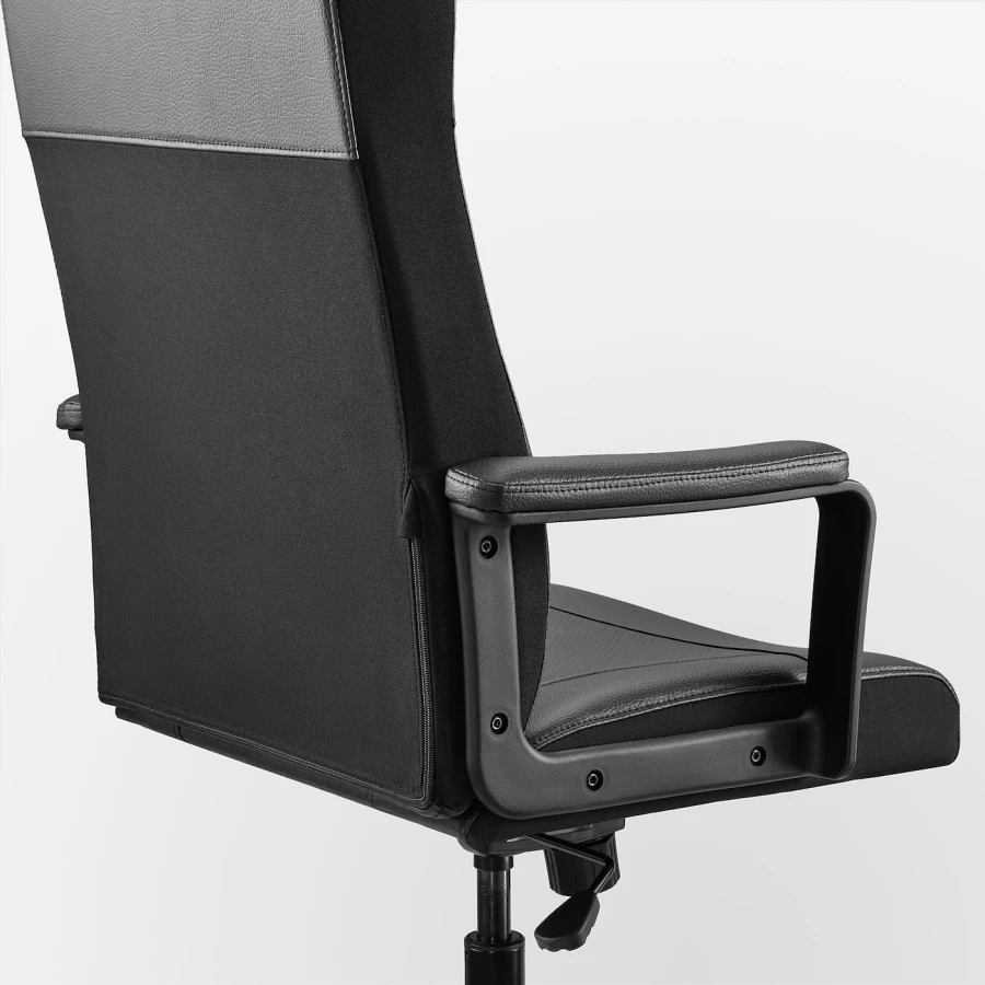 Офисный стул - IKEA MILLBERGET, 70x70x128см, черный, МИЛЛБЕРГЕТ  ИКЕА (изображение №4)