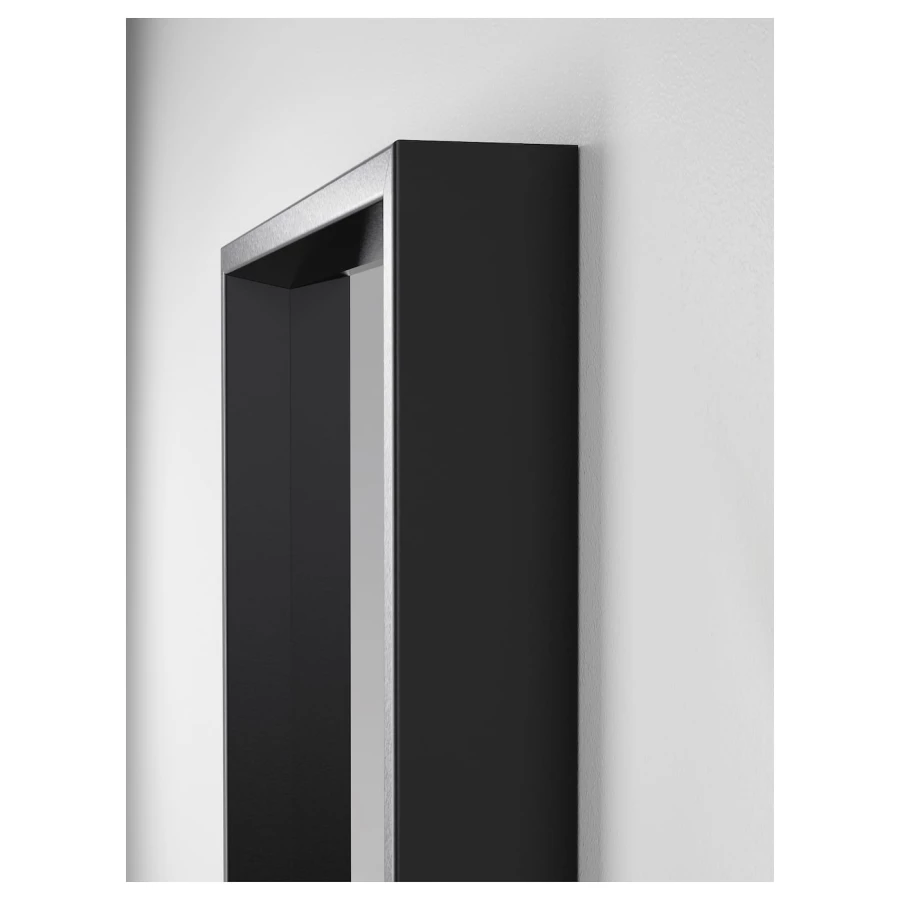 Зеркало - NISSEDAL IKEA/ НИССЕДАЛЬ ИКЕА, 130х150 см,  черный (изображение №2)