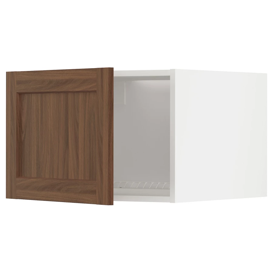 Шкаф для холодильника/морозильной камеры - METOD  IKEA/  МЕТОД ИКЕА, 40х60 см, белый/коричневый (изображение №1)