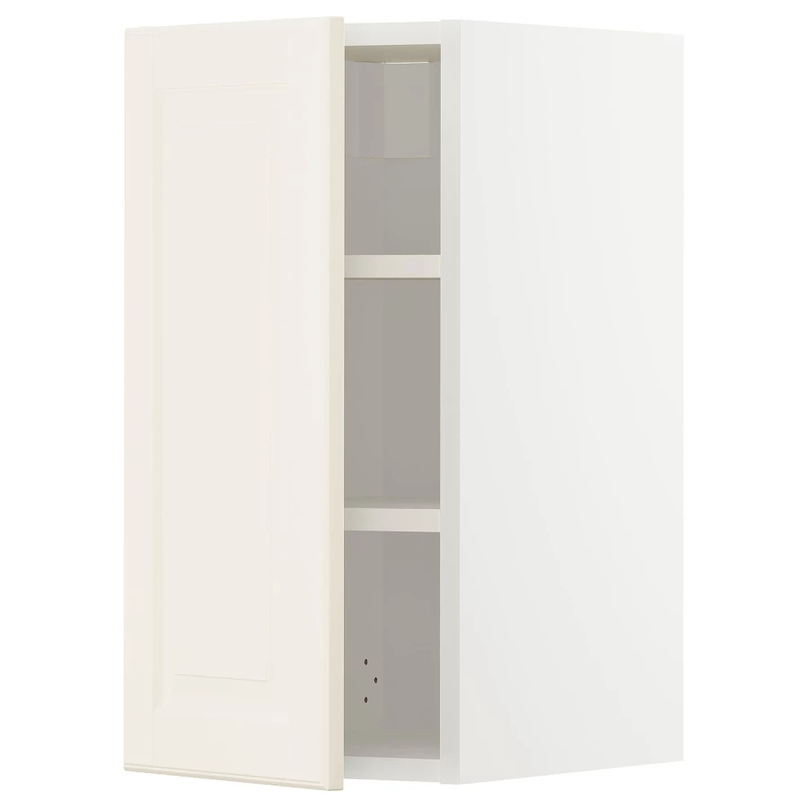 Навесной шкаф с полкой - METOD IKEA/ МЕТОД ИКЕА, 60х30 см, светло-бежевый (изображение №1)