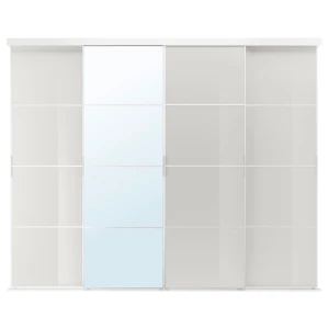 SKYTTA / HOKKSUND/AULI Комбинация раздвижных дверей ИКЕА