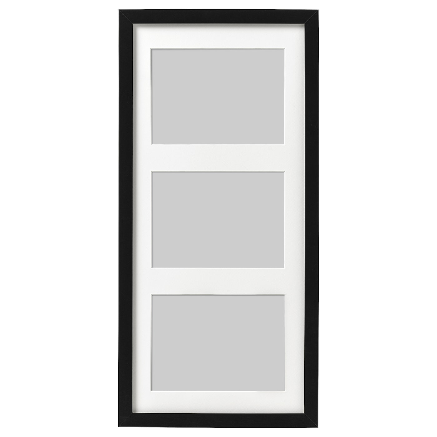 Рамка - IKEA RIBBA, 50х23 см, черный, РИББА ИКЕА