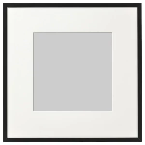 Рамка - IKEA LOMVIKEN, 32х32 см, черный, ЛОМВИКЕН ИКЕА