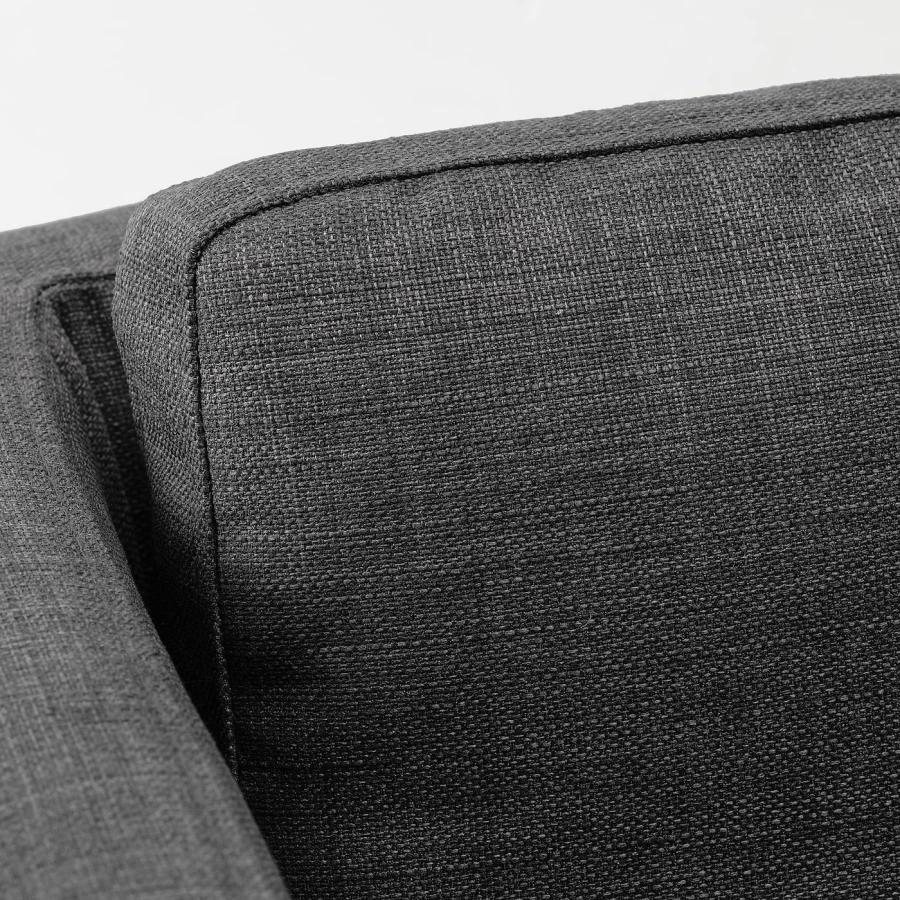 Кресло - IKEA EKERÖ/EKERO, 70х73х75 см, серый/черный, ЭКЕРЁ ИКЕА (изображение №4)