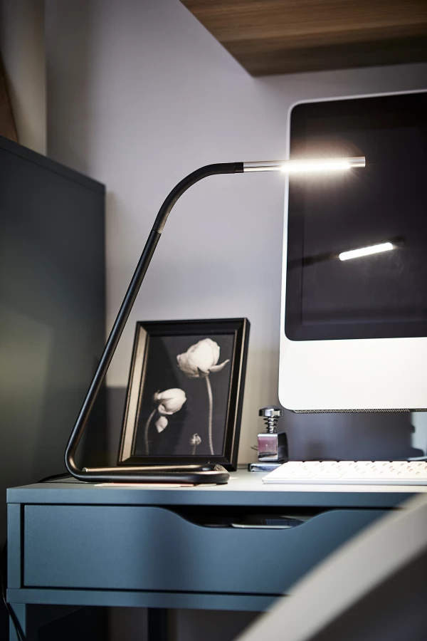 Лампа - HÅRTE / HАRTE IKEA/ ХОРТЕ ИКЕА, 32 см,  черный (изображение №3)