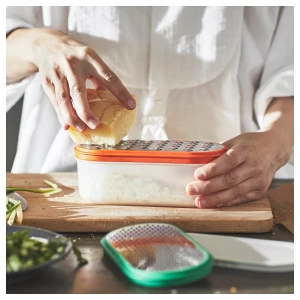 Второе фото. Терка с ручкой - IKEA UPPFYLLD, белая, УППФИЛЛД ИКЕА