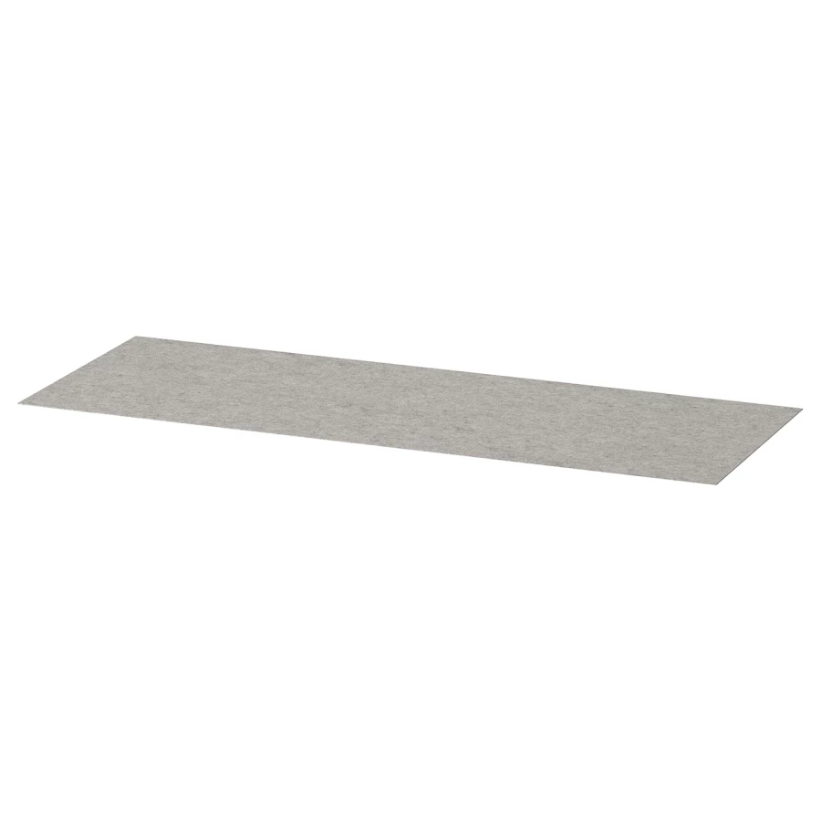 Коврик для ящика - KOMPLEMENT IKEA/ КОМПЛЕМЕНТ ИКЕА, 90х30 см, серый (изображение №1)