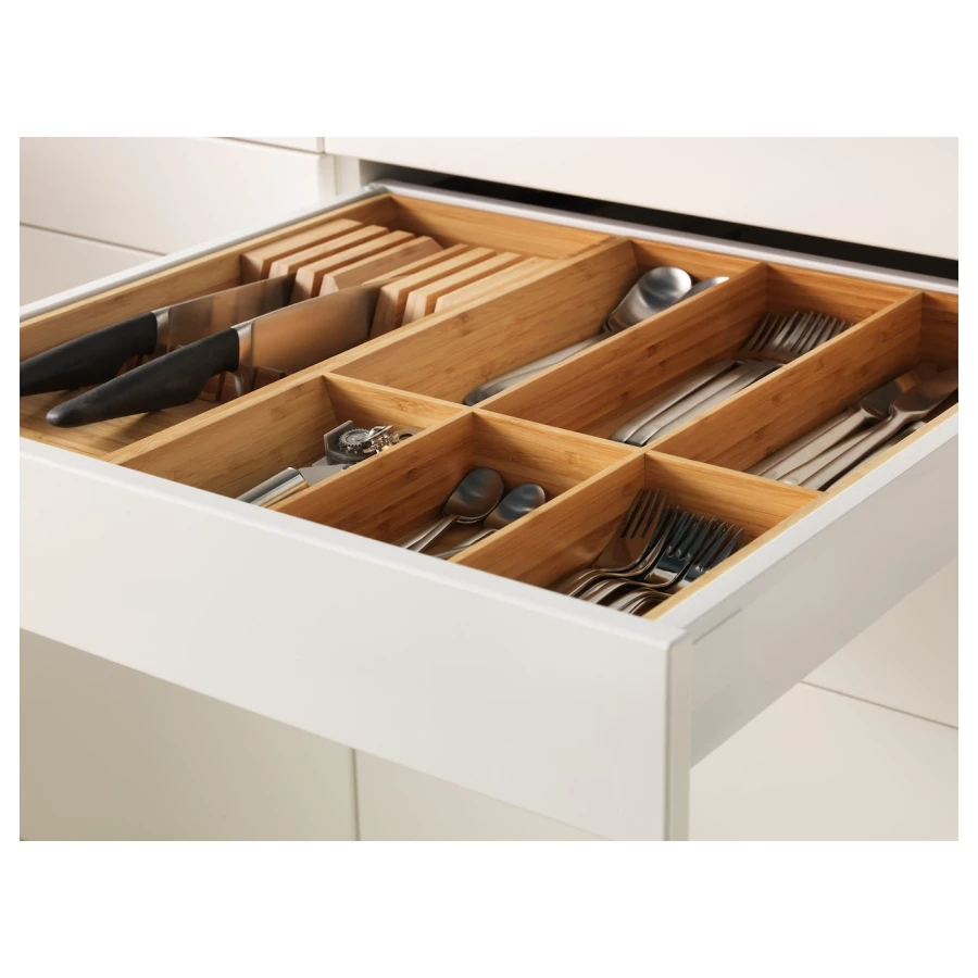 Напольный кухонный шкаф  - IKEA METOD MAXIMERA, 88x62x60см, белый/светло-серый, МЕТОД МАКСИМЕРА ИКЕА (изображение №7)
