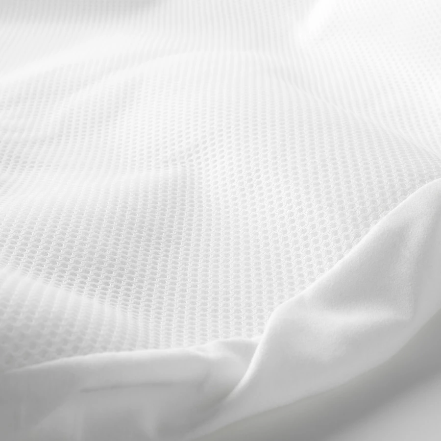 Наматрасник для детской кровати - LENAST IKEA/ ЛЕНАСТ ИКЕА, 60x120 см,  белый (изображение №4)