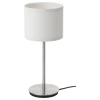 Лампа - RINGSTA/SKAFTET IKEA/РИНГСТА/СКАФТЕТ ИКЕА, 41 см, белый/серебритсый