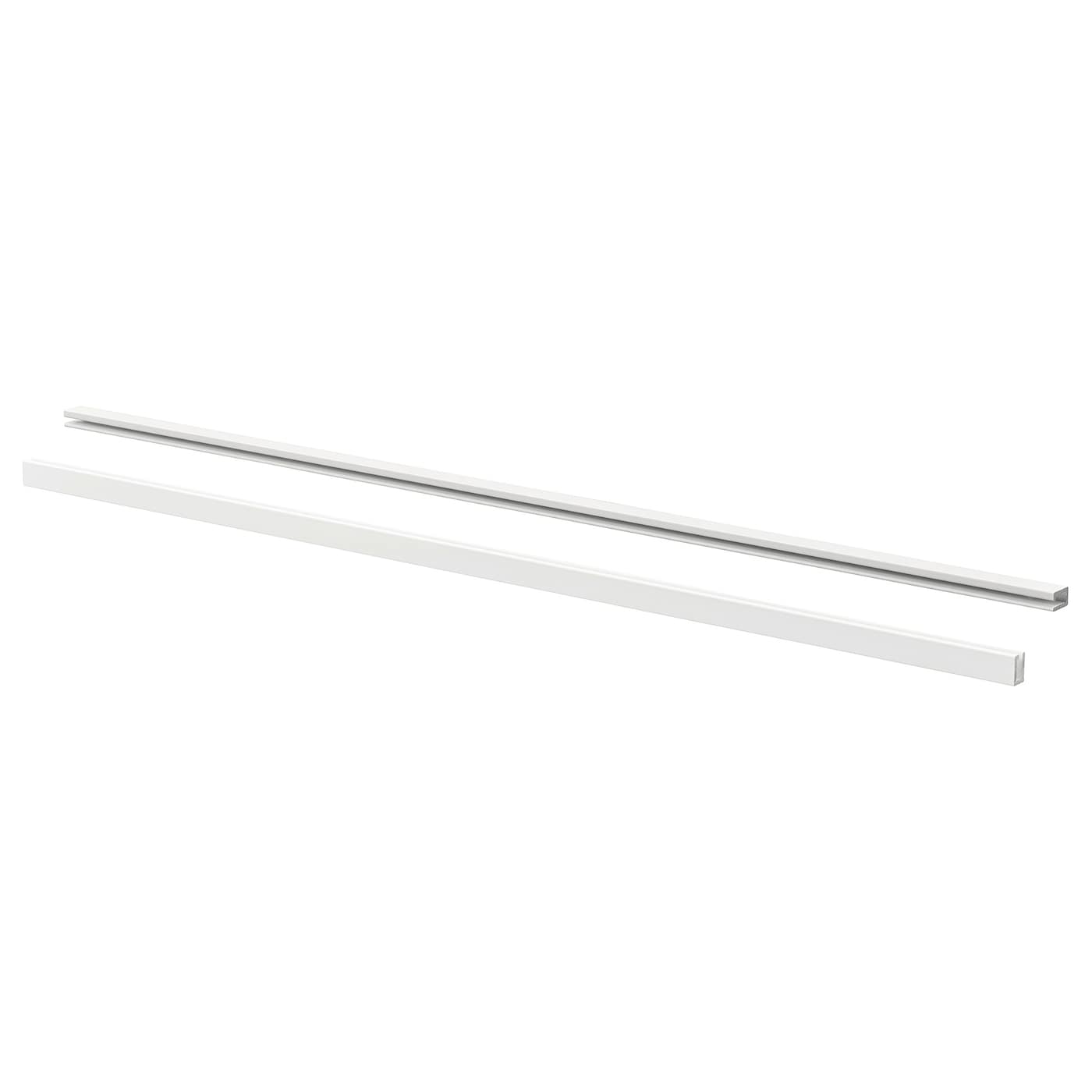 Ручка-рейлинг - IKEA LARKOLLEN, 57 см, белый, ЛАРКОЛЛЕН ИКЕА