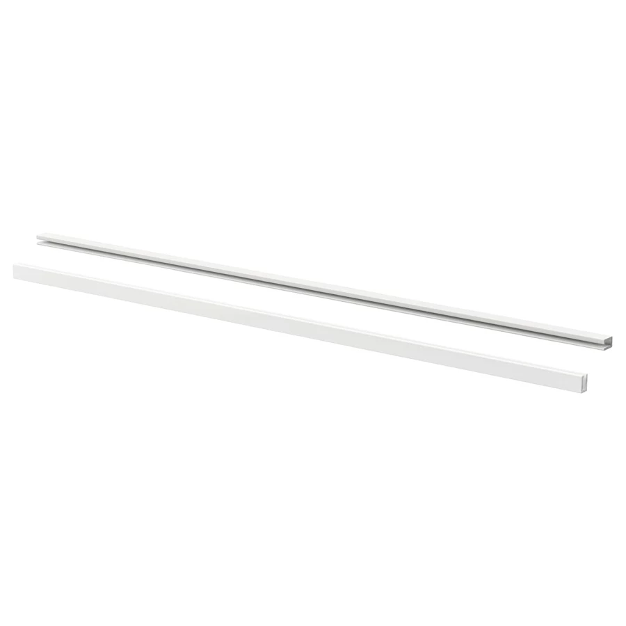 Ручка-рейлинг - IKEA LARKOLLEN, 57 см, белый, ЛАРКОЛЛЕН ИКЕА (изображение №1)