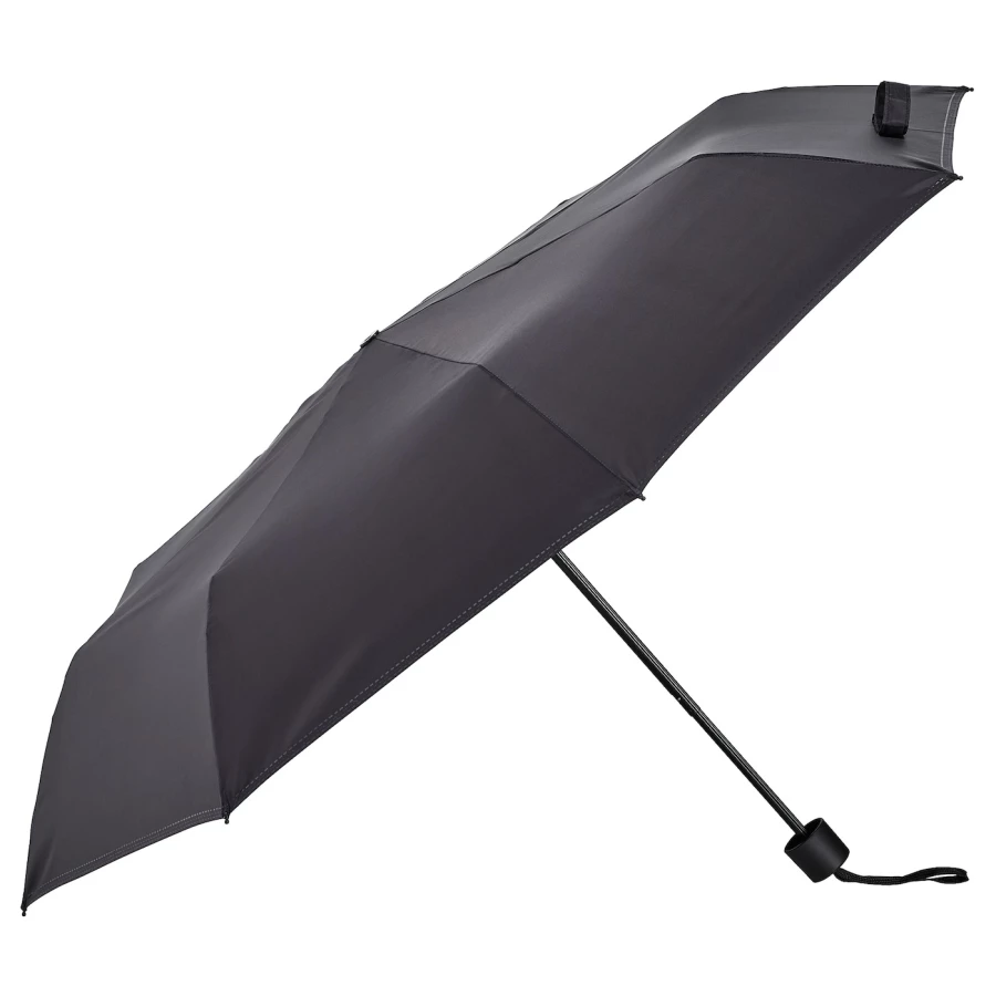 Зонт - KNALLA IKEA/ КНАЛЛА ИКЕА, 95 см, черный (изображение №1)