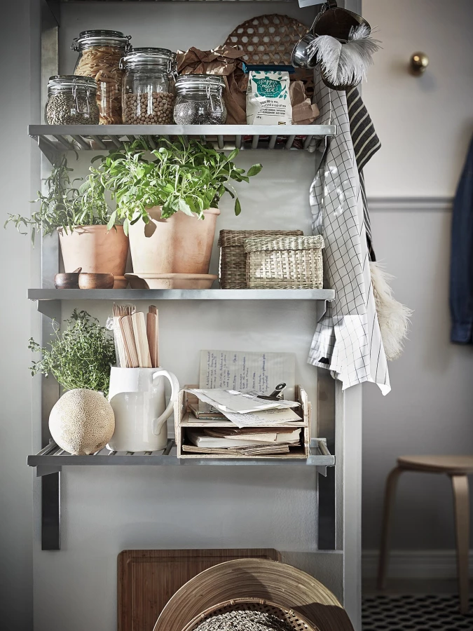 Лоток для писем - KLÄMMEMACKA /KLАMMEMACKA IKEA/  КЛЭММЕМАККА ИКЕА,  под беленый дуб (изображение №7)