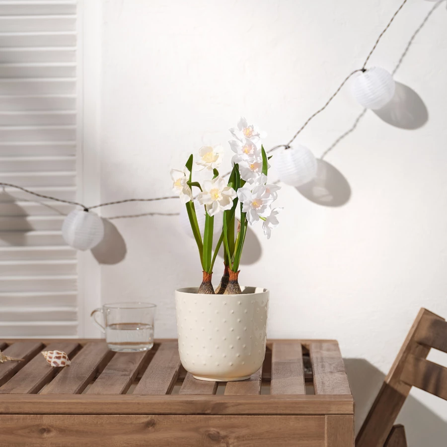 Искусственное растение в горшке - IKEA FEJKA, 12 см, ФЕЙКА ИКЕА (изображение №4)