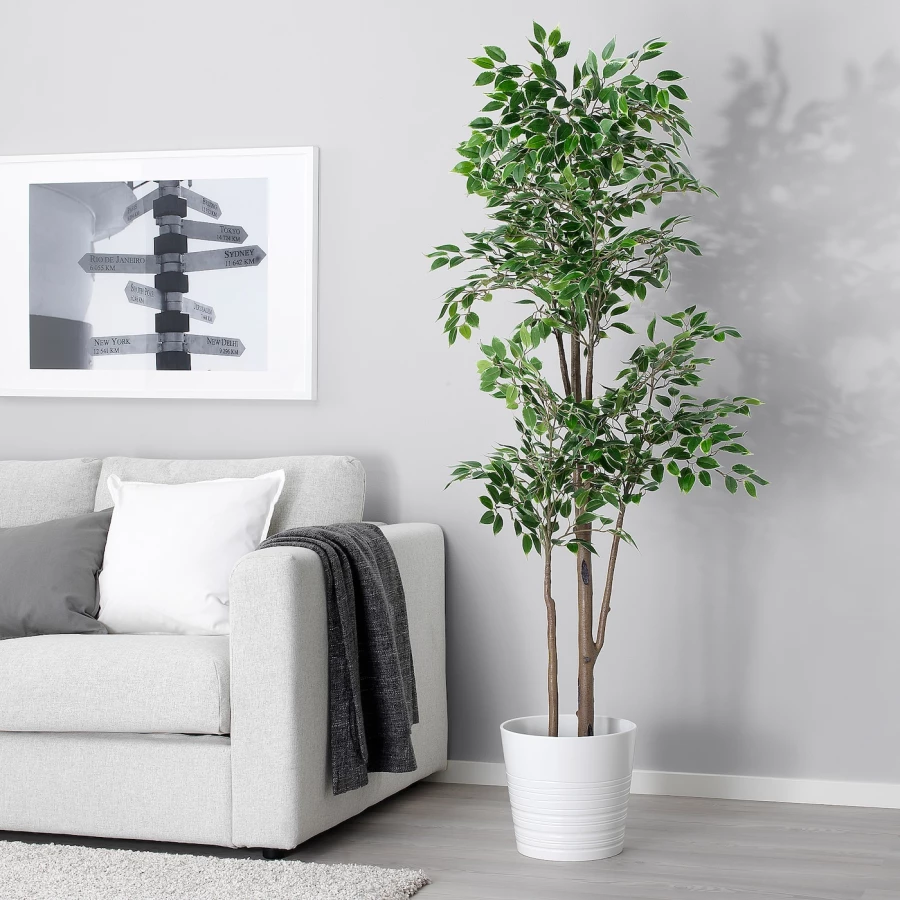 Искусственное растение в горшке - IKEA FEJKA, 170 см, ФЕЙКА ИКЕА (изображение №2)