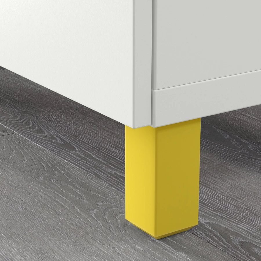 Ножки - IKEA STUBBARP, 10 см, желтый, СТУББАРП ИКЕА (изображение №2)