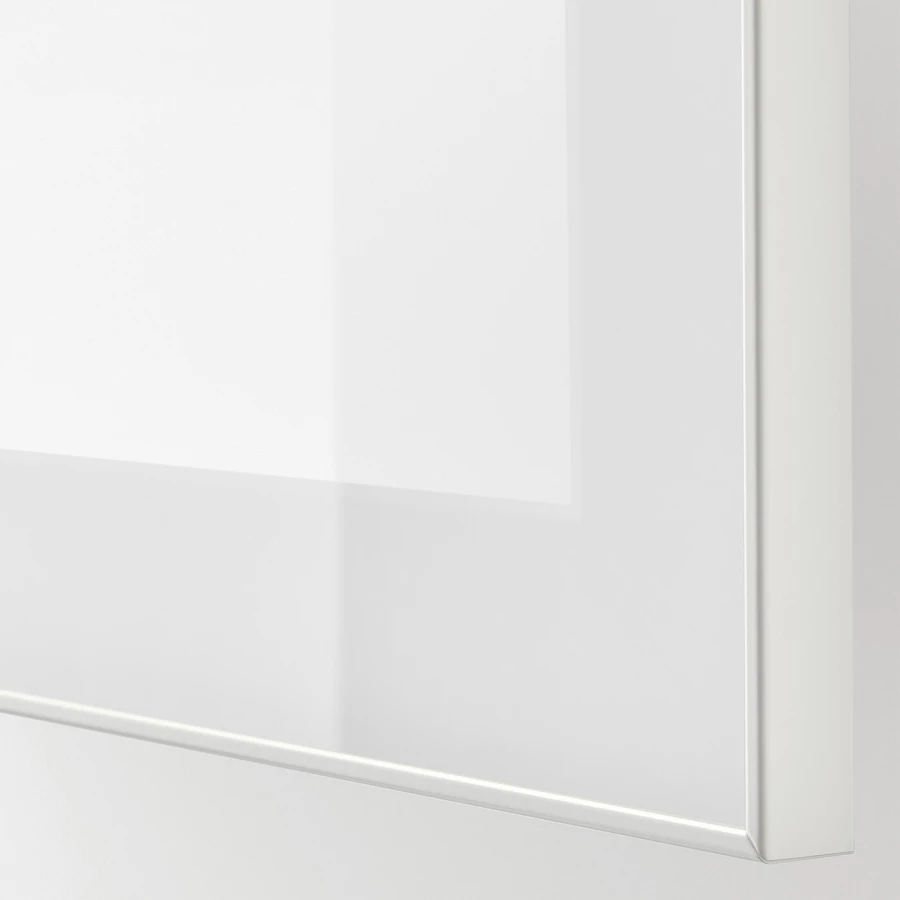 Настенный шкаф - BESTÅ / BESTА IKEA/  БЕСТА ИКЕА,  120х38 см, белый (изображение №2)