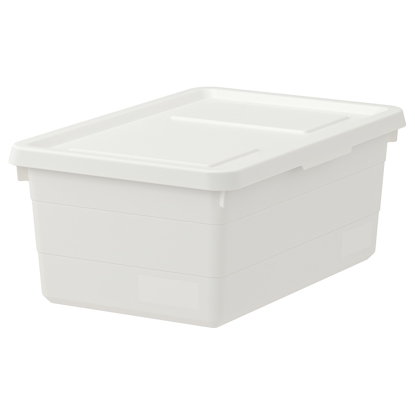 Коробка с крышкой - SOCKERBIT IKEA/ СОККЕРБИТ ИКЕА, 38х25х15 см, белый