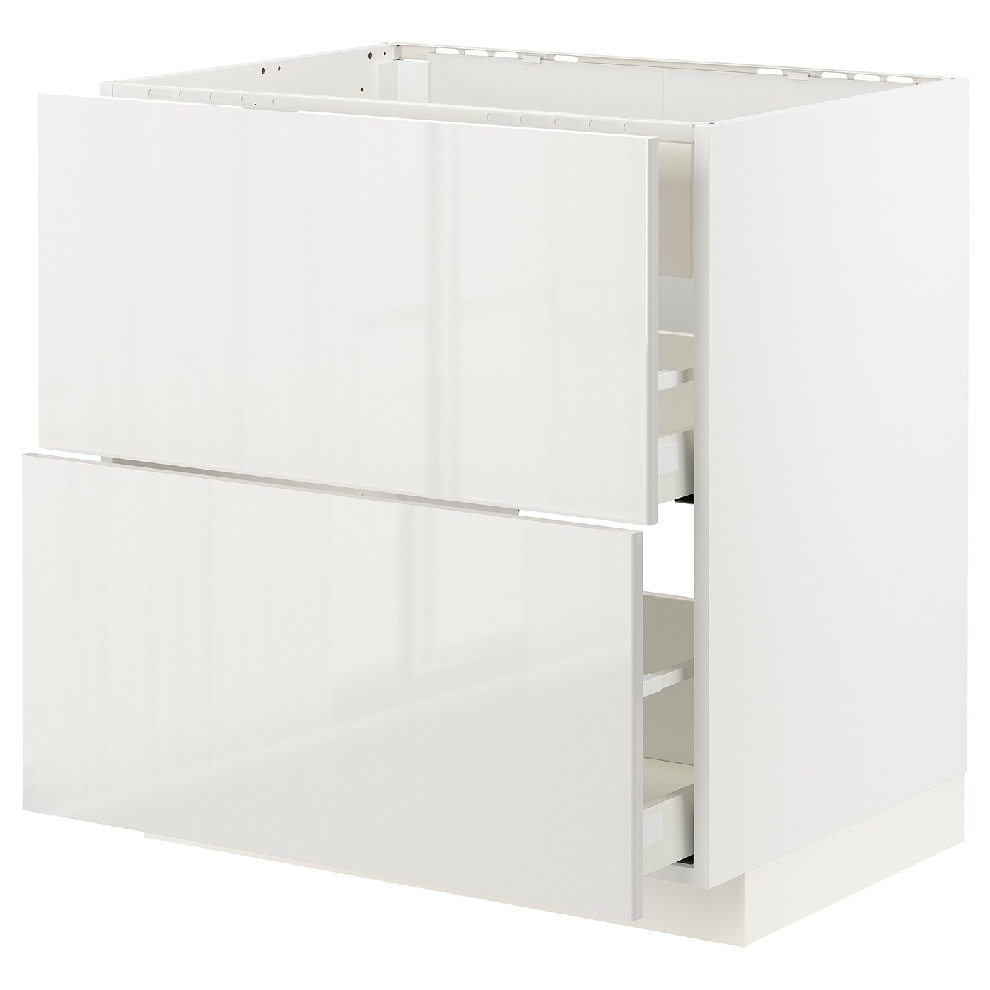 Напольный кухонный шкаф - IKEA METOD MAXIMERA, 88x62x80см, белый, МЕТОД МАКСИМЕРА ИКЕА
