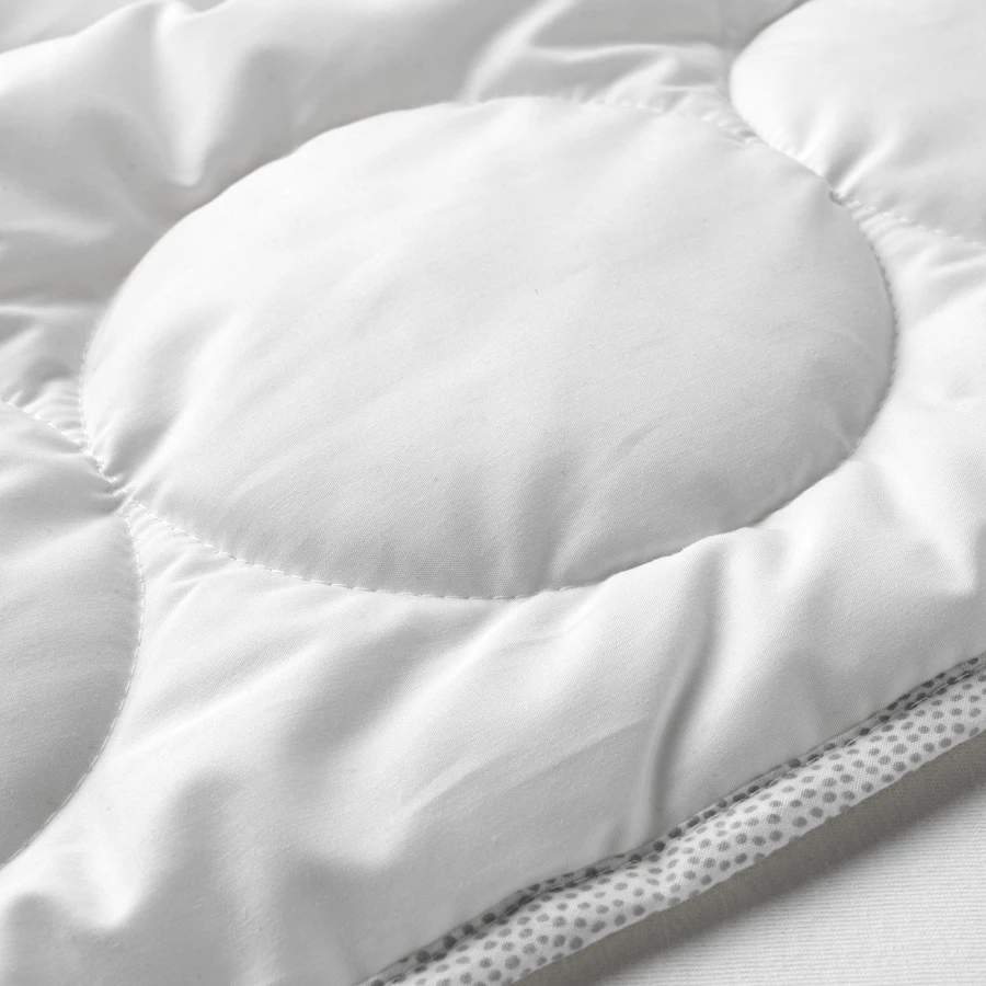 Одеяло  - LENAST IKEA/ ЛЕНАСТ ИКЕА, 125х110 см ,белый (изображение №4)
