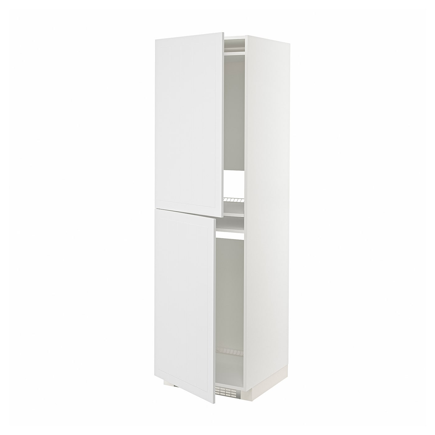 Шкаф - METOD IKEA/ МЕТОД  ИКЕА, 208х60 см, белый