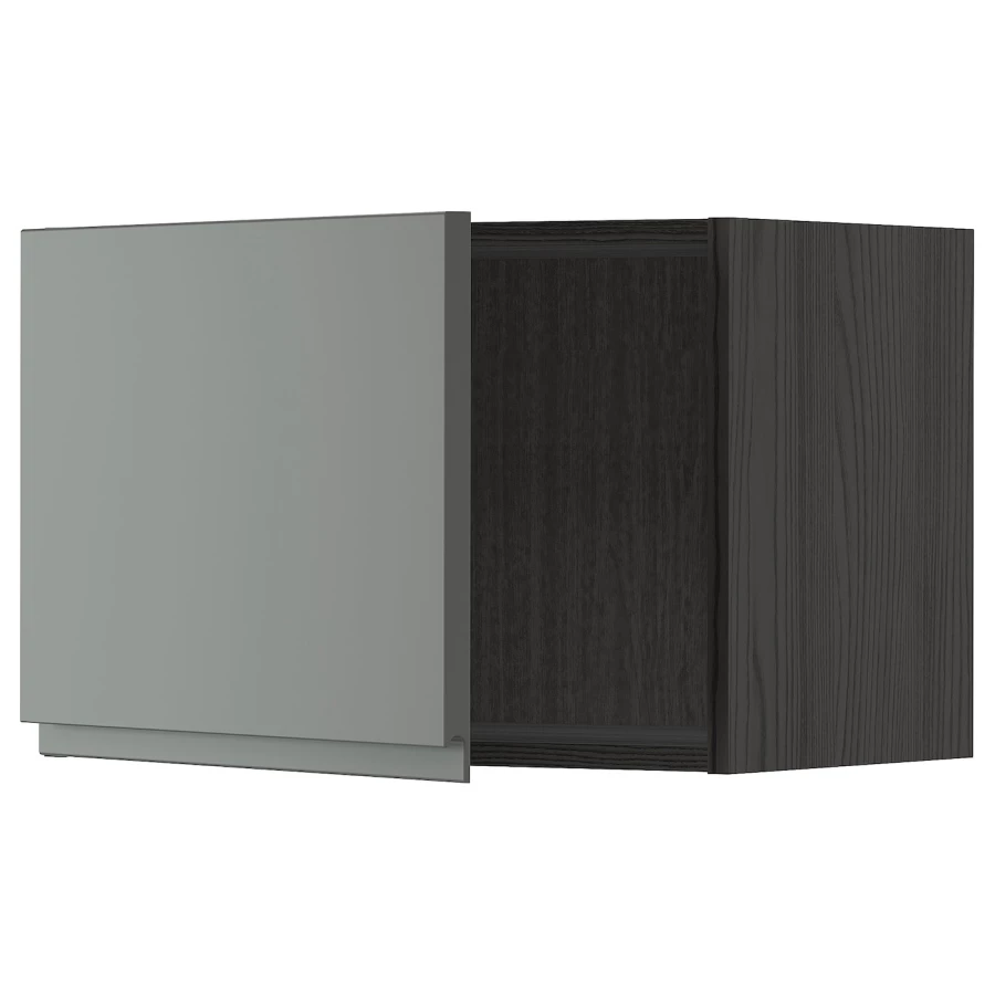 Навесной шкаф - METOD IKEA/ МЕТОД ИКЕА, 40х60 см, черный/темно-серый (изображение №1)