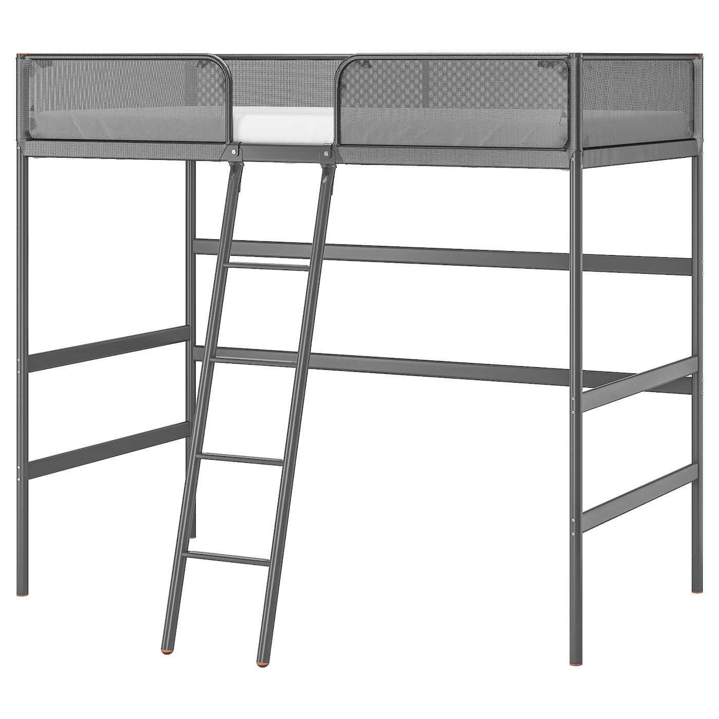 Кровать-чердак - TUFFING  IKEA/ТУФФИНГ ИКЕА,  179х97 см,  серый