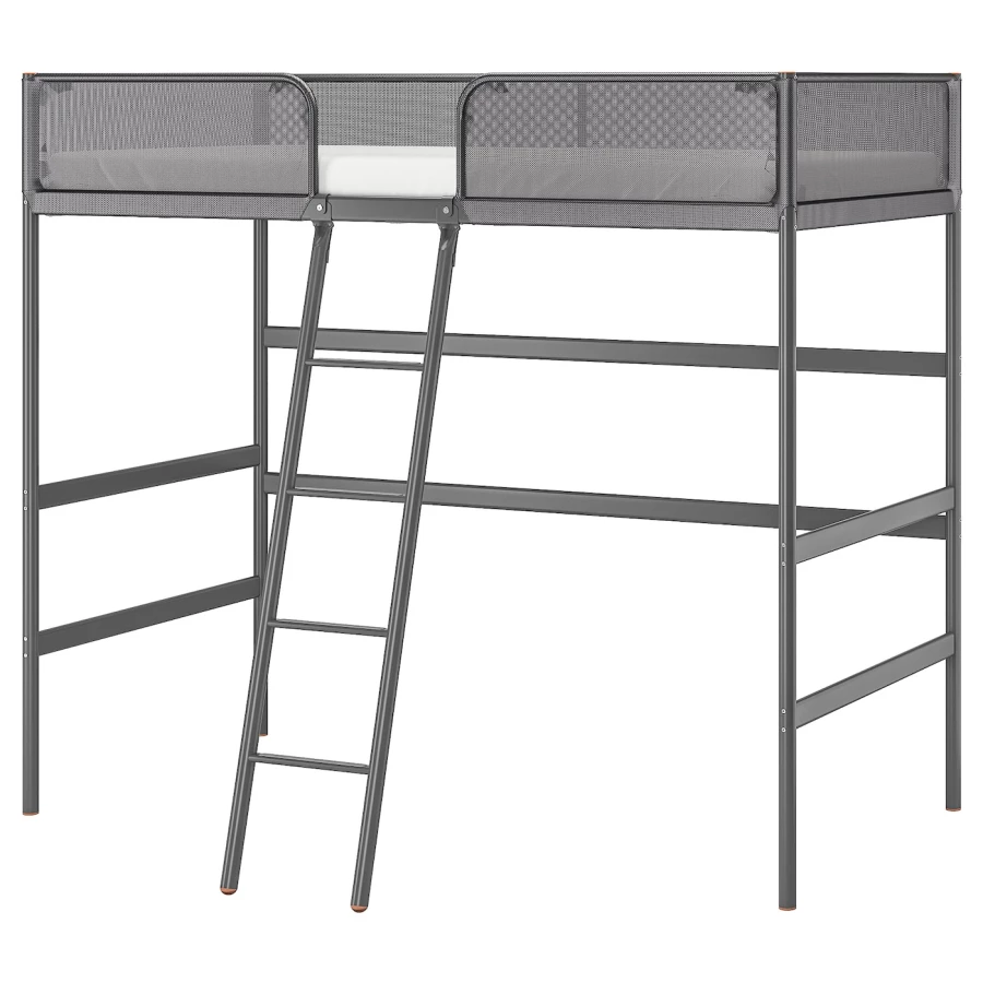 Кровать-чердак - TUFFING  IKEA/ТУФФИНГ ИКЕА,  179х97 см,  серый (изображение №1)