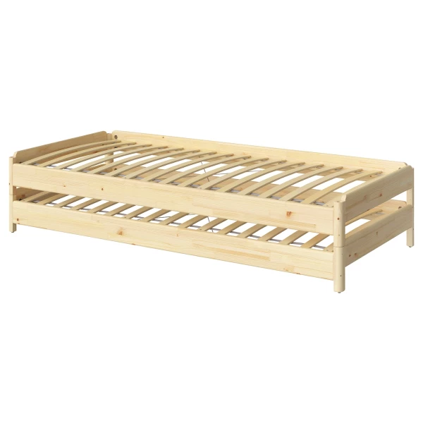 Складная кровать - IKEA UTÅKER/UTAKER, 200х80 см, сосна, УТОКЕР ИКЕА