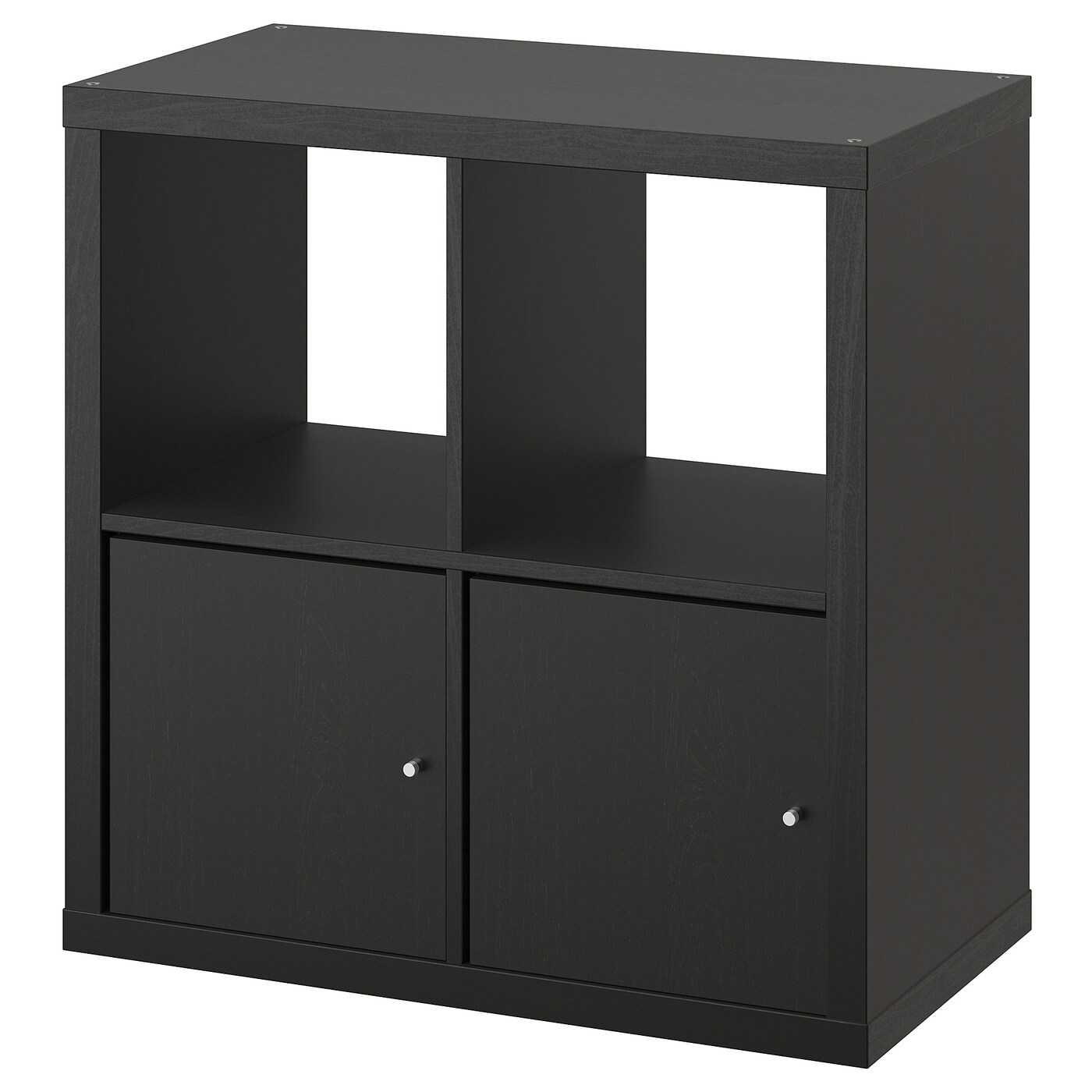 Книжный шкаф - IKEA KALLAX/КАЛЛАКС ИКЕА, 77х39х77 см, черно-коричневый