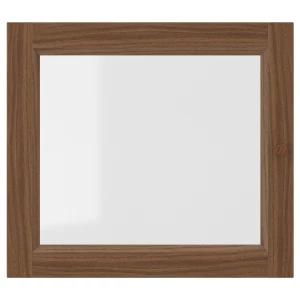 Дверца - OXBERG IKEA/ ОКСБЕРГ ИКЕА, 40x35 см, коричневый