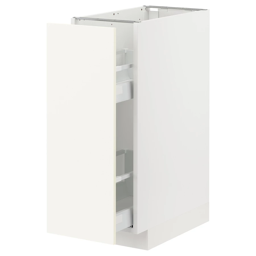 Напольный шкаф - METOD / MAXIMERA IKEA/ МЕТОД/ МАКСИМЕРА ИКЕА,  88х30 см, белый (изображение №1)