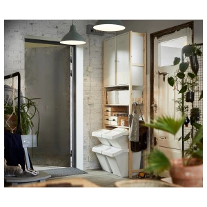 Второе фото. Стойка - IVAR IKEA/ ИВАР ИКЕА, 226х30 см, под беелный дуб