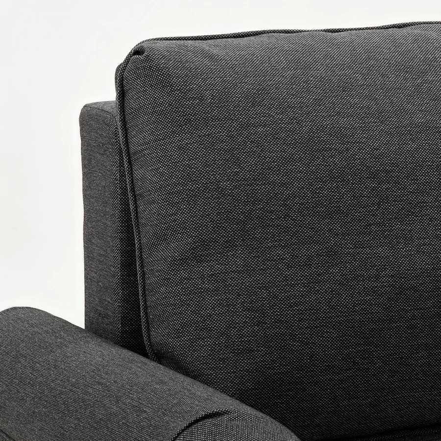 3-местный диван-кровать - IKEA GRUNNARP, 92x236см, черный, ГРУННАРП ИКЕА (изображение №10)