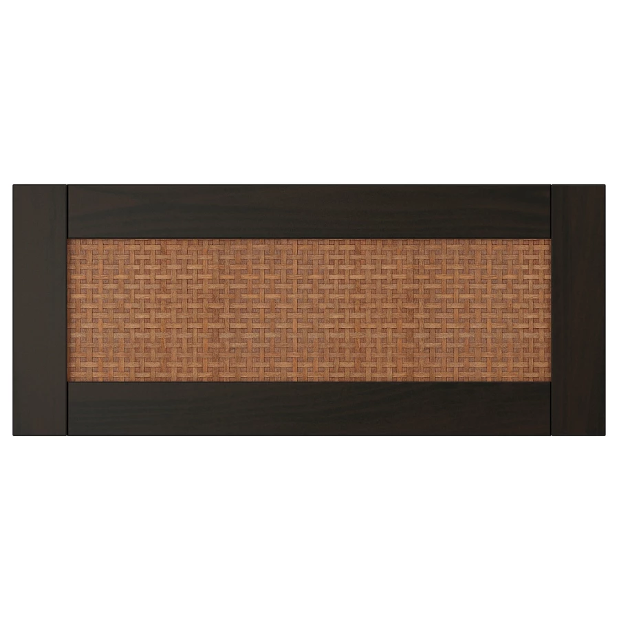 Дверца - STUDSVIKEN IKEA/ СТУДСВИКЕН ИКЕА,  60х26  см, черный/коричневый (изображение №1)