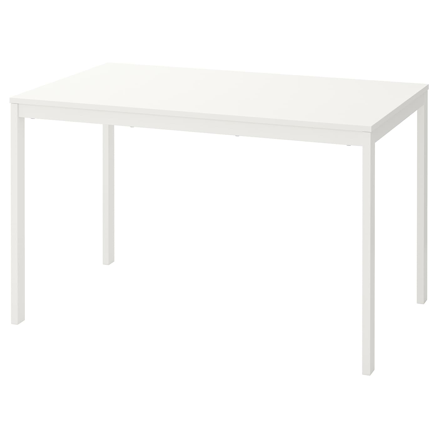 Раздвижной обеденный стол - IKEA VANGSTA, 180/120х75х73 см, белый, ВАНГСТА ИКЕА