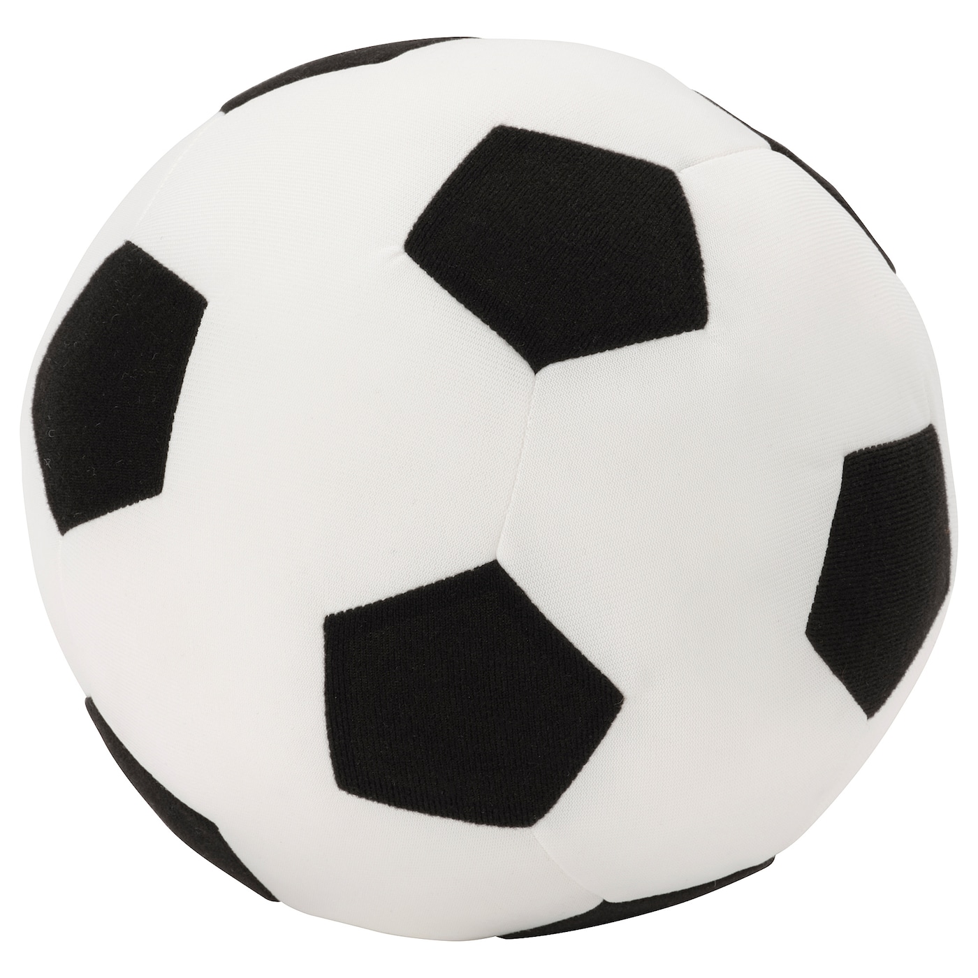 Плюшевая игрушка мяч - IKEA SPARKA/СПАРКА ИКЕА, черный/белый