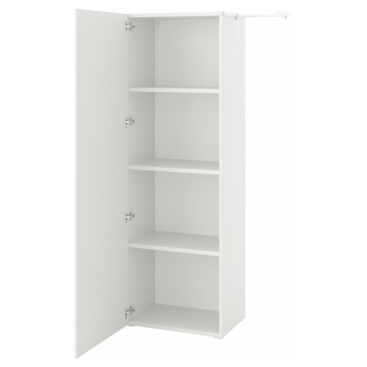 Платяной шкаф - IKEA PLATSA/FONNES  / ПЛАТСА/ФОННЕС ИКЕА, 107x42x181 см, белый