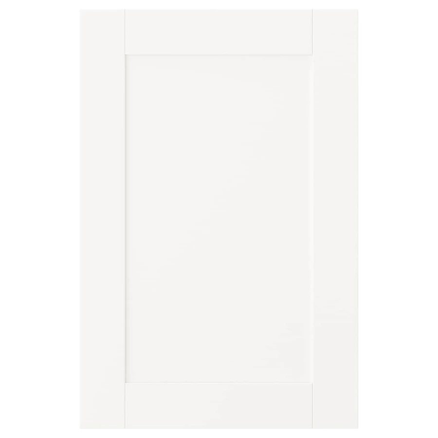 Дверца - SANNIDAL IKEA/ САННИДАЛЬ ИКЕА,  40x60 см, белый (изображение №1)