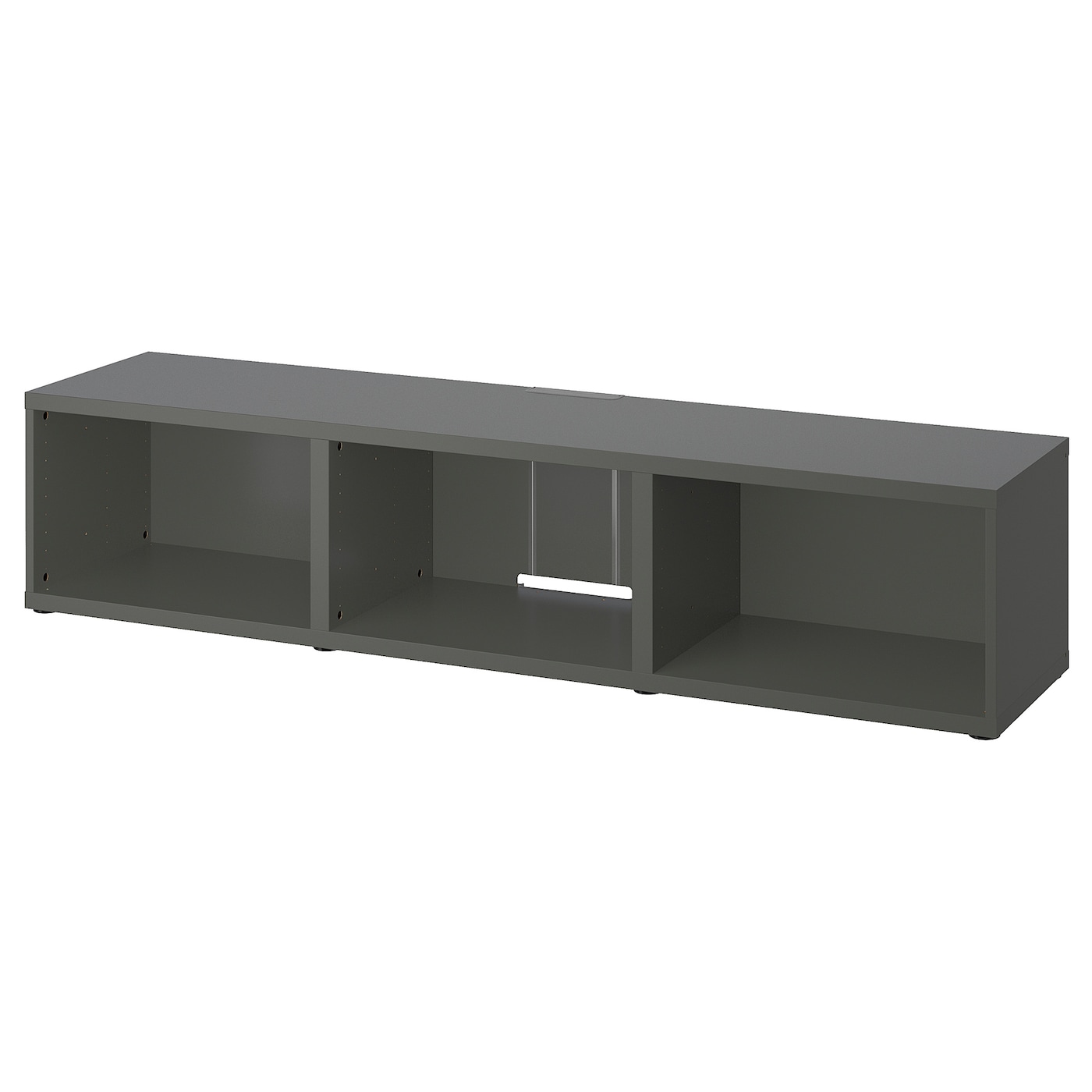 Тумба под ТВ - IKEA BESTÅ/BESTA/БЕСТО ИКЕА, 38х40х180 см, черный