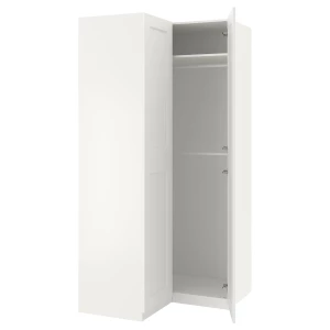 Угловой шкаф - IKEA PAX/GRIMO/ПАКС/ГРИМО ИКЕА, 111х111x236 см, белый