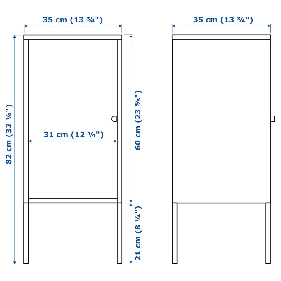 Комбинация для хранения - LIXHULT IKEA/ ЛИКСГУЛЬТ ИКЕА, 35х60 см, черный (изображение №6)