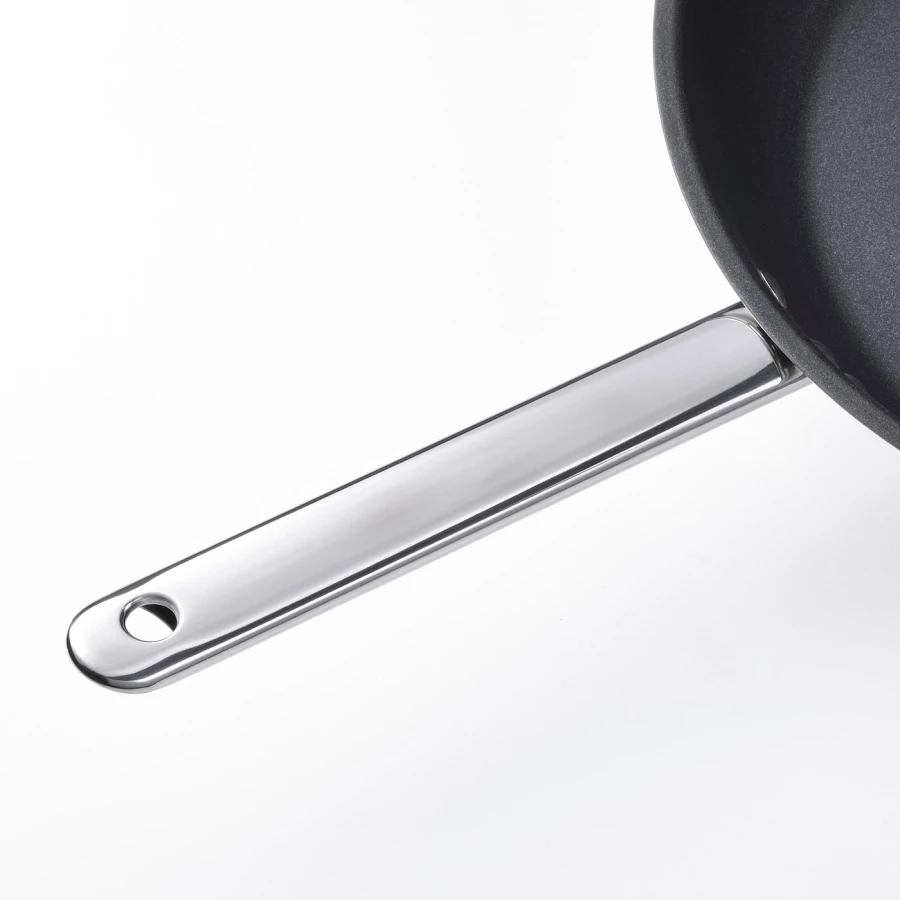 Сковорода - IKEA 365+, 32см, черный/серебристый, 365+ ИКЕА (изображение №2)