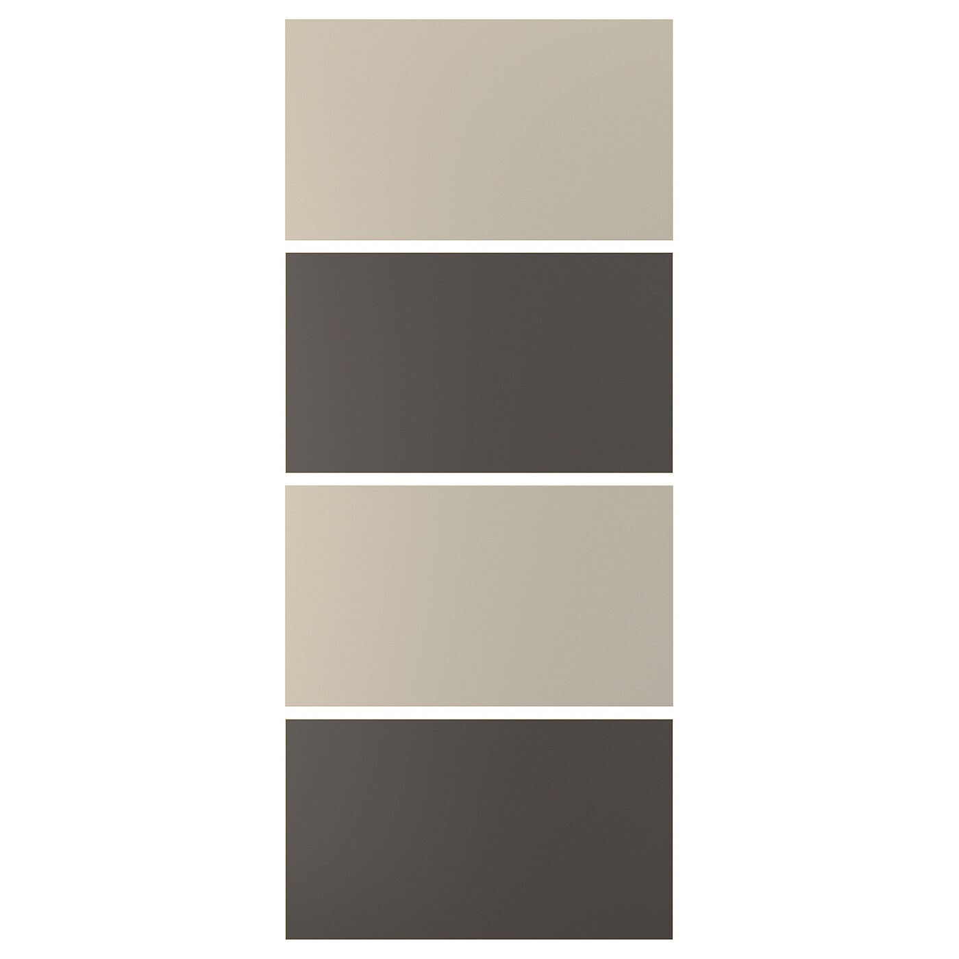 Панель  - MEHAMN IKEA/ МЕХАМН ИКЕА,  100x236 см, бежевый/коричневый