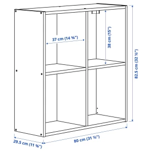 Второе фото. Стеллаж - IKEA IVAR, 80х30х83 см, сосна, ИВАР ИКЕА