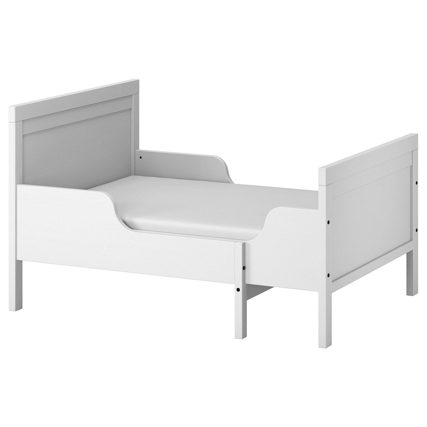 Кровать одноярусная - IKEA SUNDVIK/LURÖY/LURОY/СУНДВИК/ЛУРОЙ ИКЕА  , 80x200 см, белый