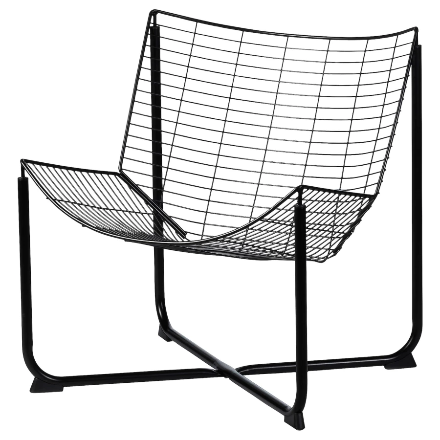 Кресло - IKEA SKÅLBODA/SKALBODA, 71x69x64см, черный, СКОЛБОДА ИКЕА (изображение №1)