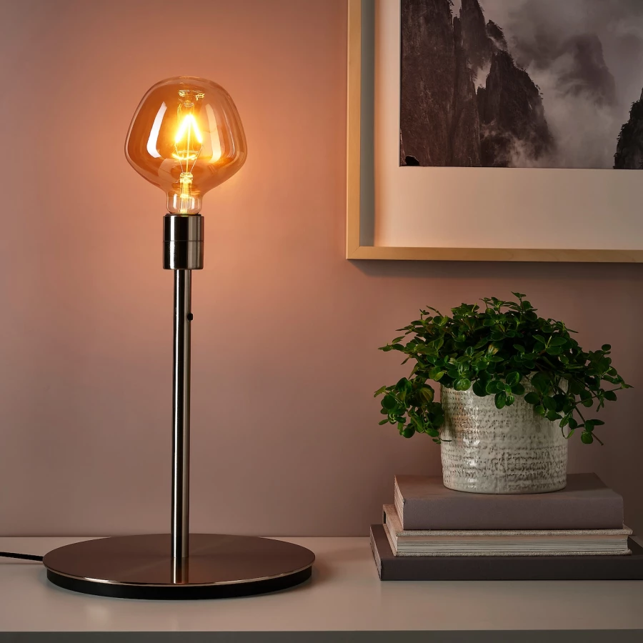 Светодиодная лампа E27 - IKEA MOLNART/МОЛЬНАРТ ИКЕА, 13,2 см (изображение №6)